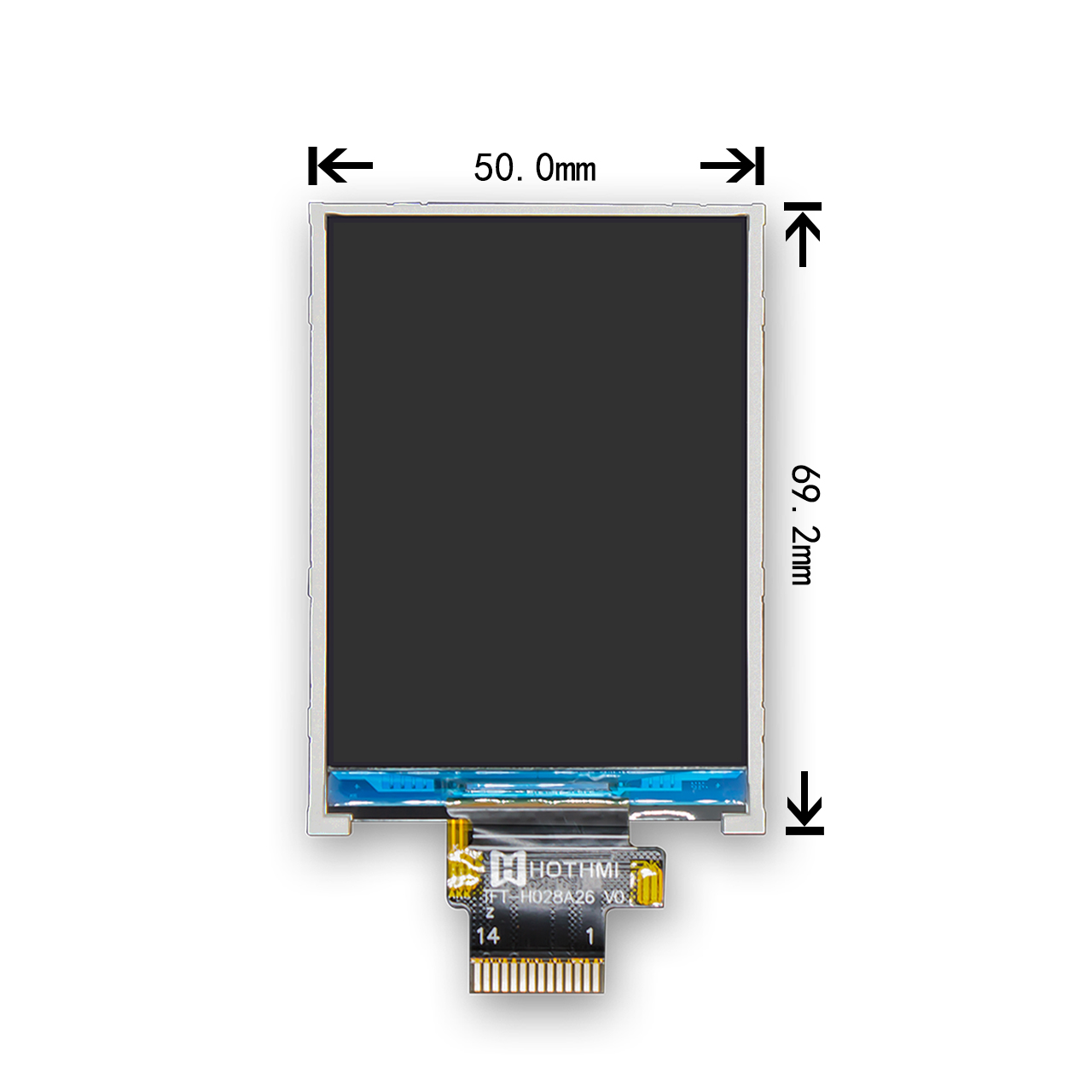2.8 inch SPI TFT LCD Display With ST7789 Driver IC